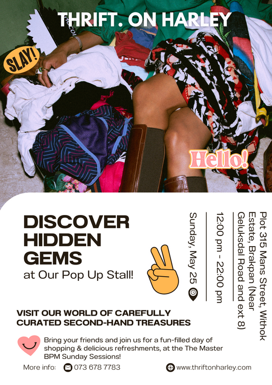 Pop Up Thrift 25th May 2025