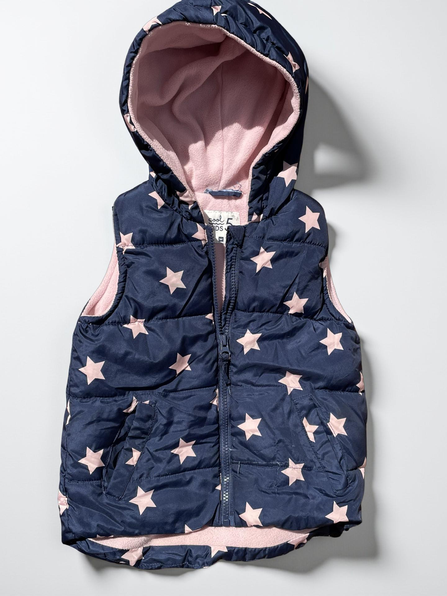 Kids Woolworths Sleeveless Puff Jacket