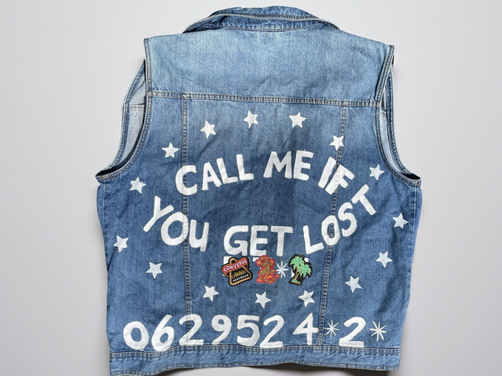 Denim Sleeveless Jacket
